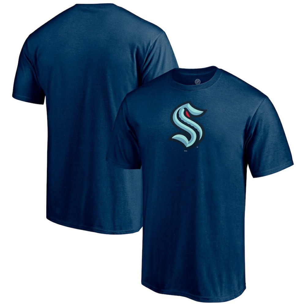 Seattle Kraken Primary Logo T-Shirt On Sale