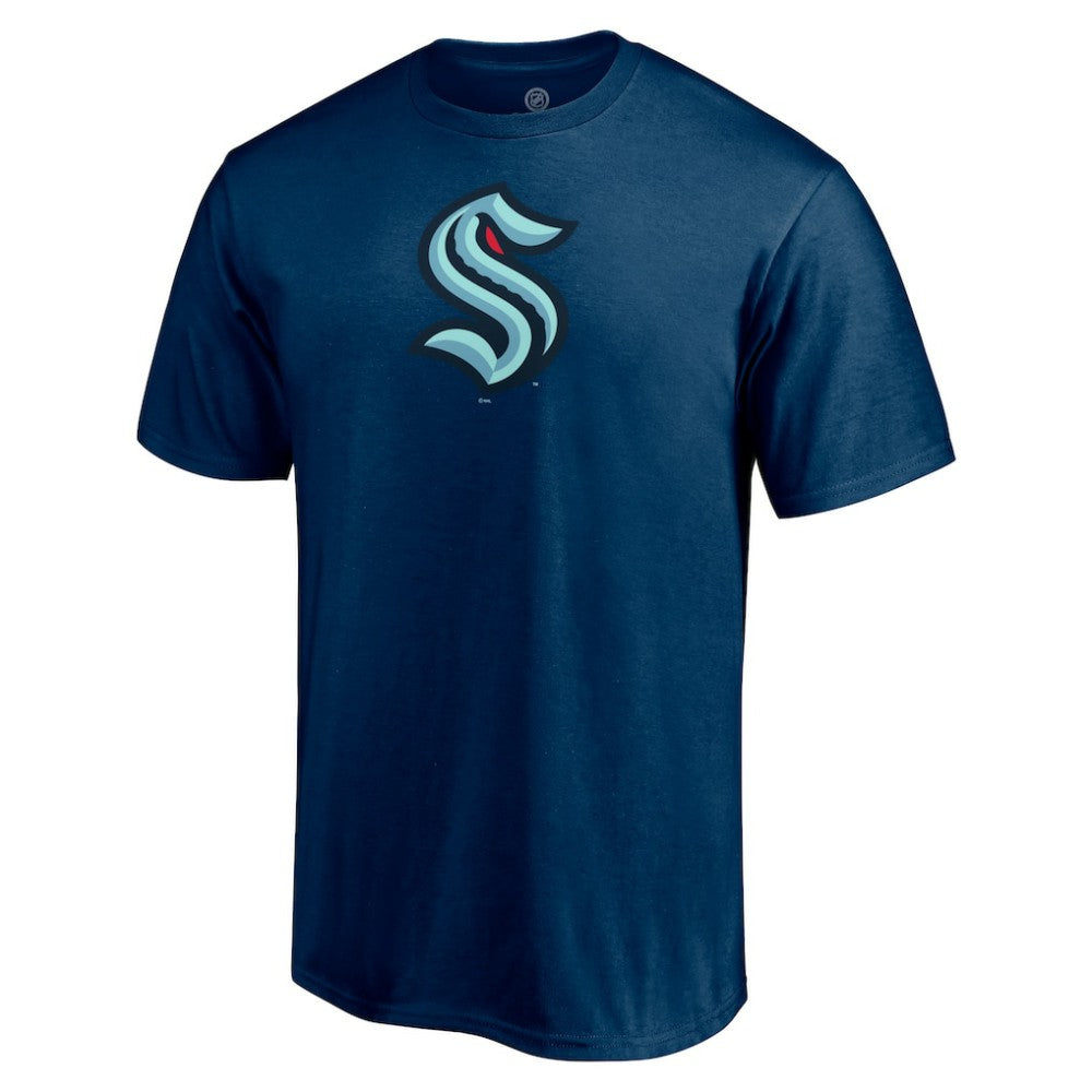 Seattle Kraken Primary Logo T-Shirt On Sale