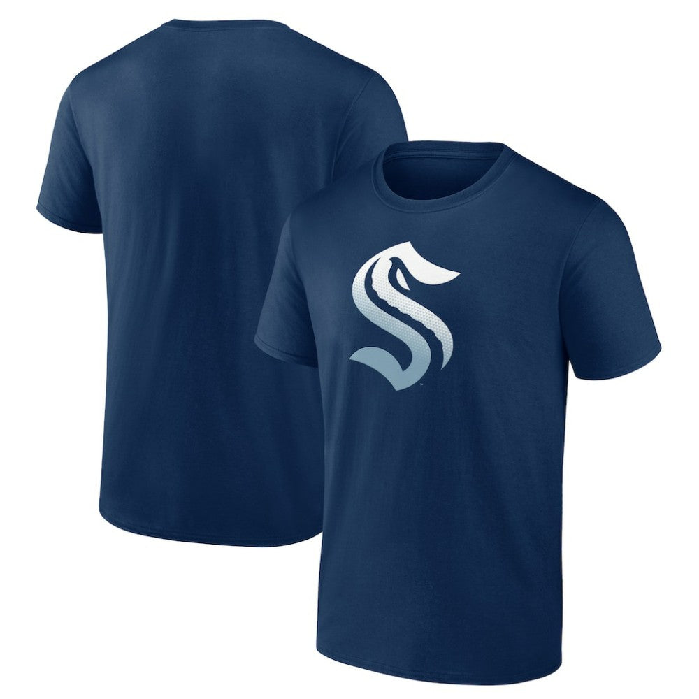 Seattle Kraken Gradient Logo T-Shirt Outlet