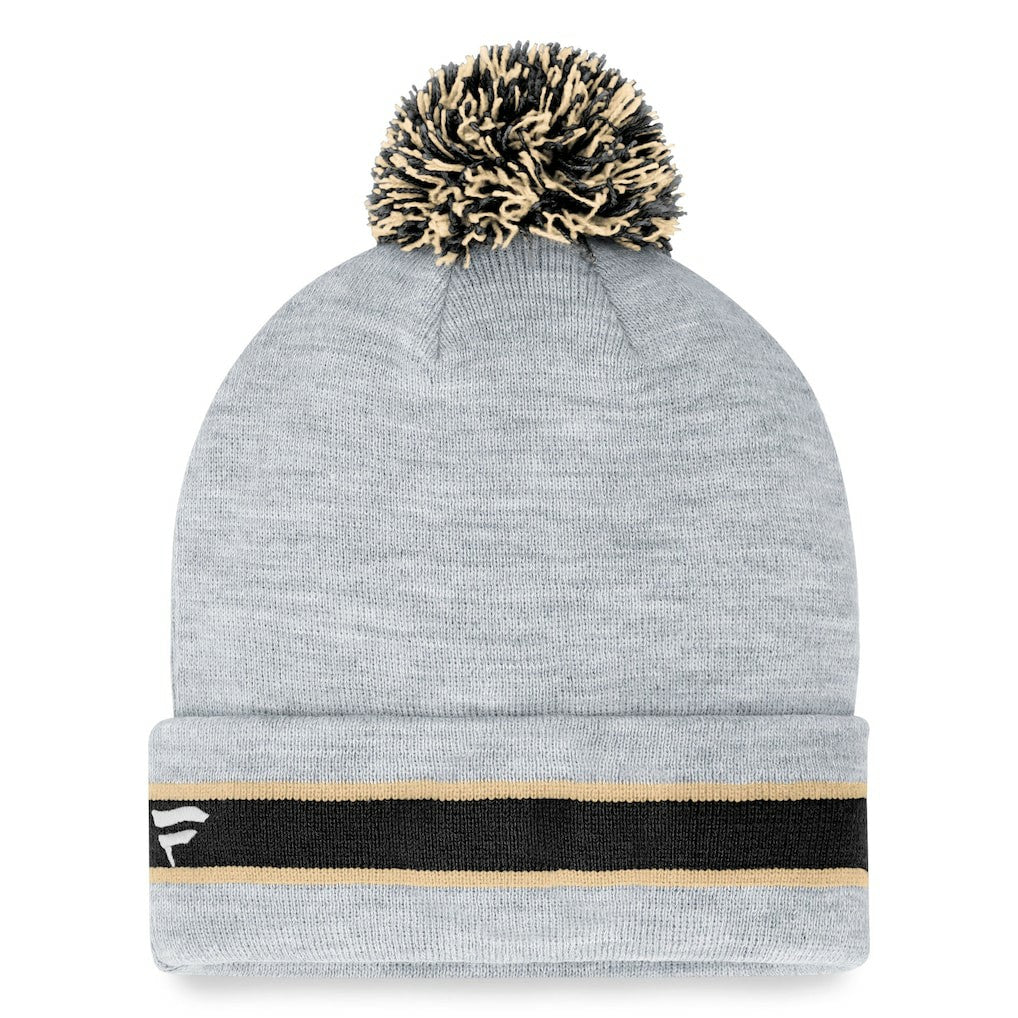 New Orleans Saints Fanatics Cuffed Knit Hat with Pom