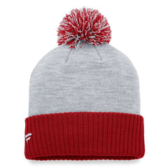 Arizona Cardinals Fanatics Women's Ash Cuffed Knit Hat with Pom