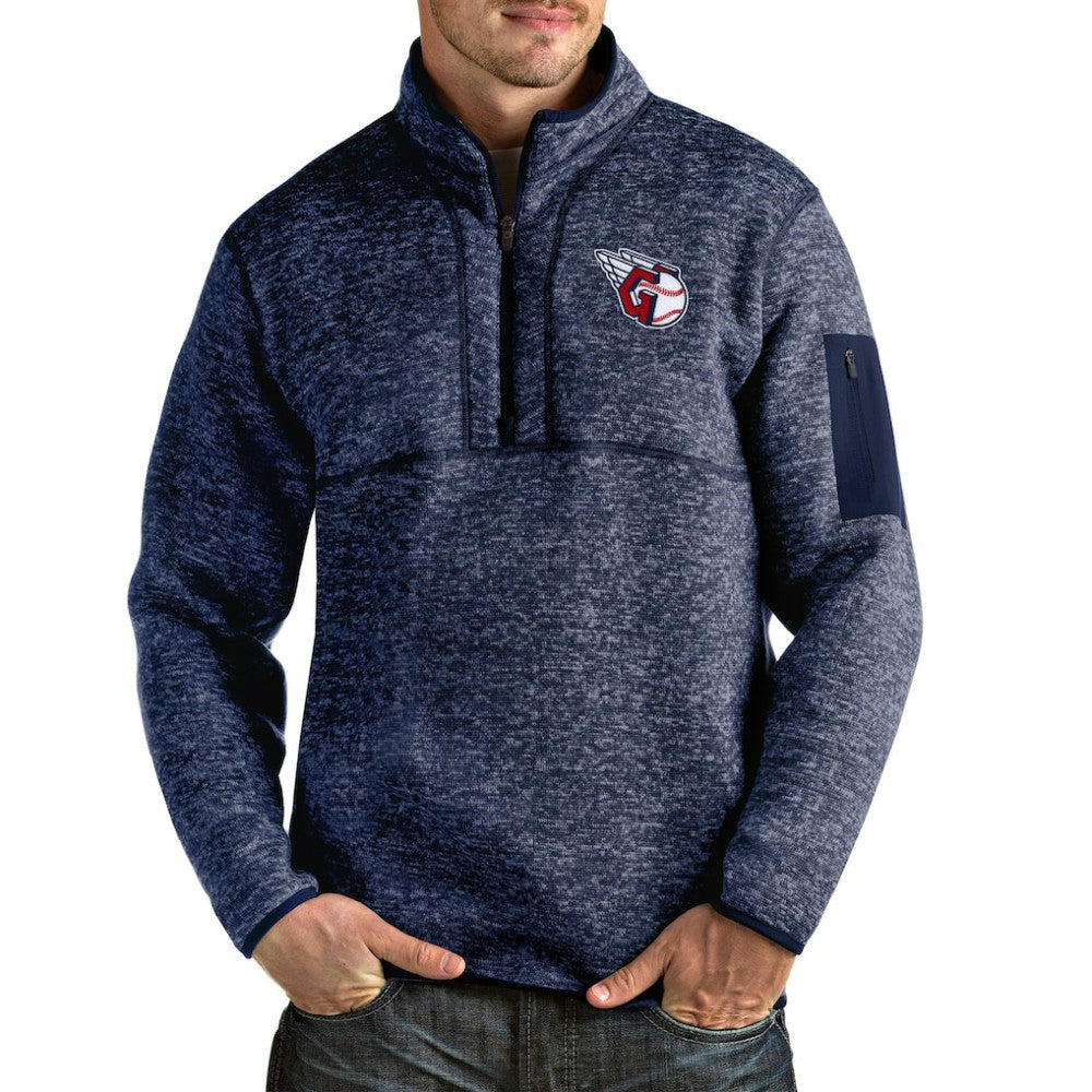 Cleveland Guardians Antigua Fortune Quarter-Zip Pullover Jacket | MLB On Sale