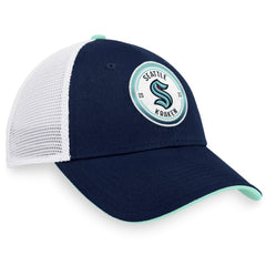 Seattle Kraken Fanatics Iconic Gradient Trucker Snapback Hat Sale