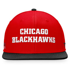 Chicago Blackhawks Fanatics Iconic Color Blocked Snapback Hat Discount