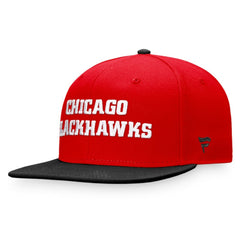 Chicago Blackhawks Fanatics Iconic Color Blocked Snapback Hat Discount