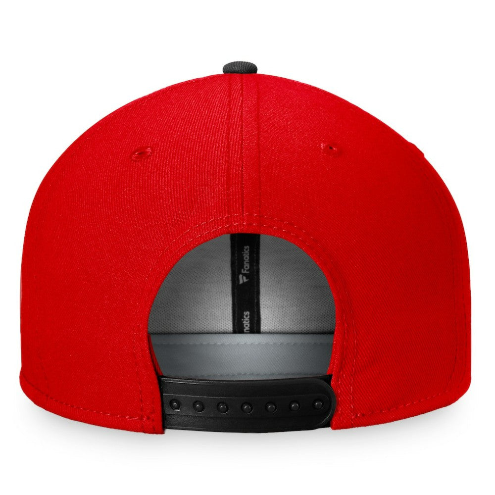 Chicago Blackhawks Fanatics Iconic Color Blocked Snapback Hat Discount