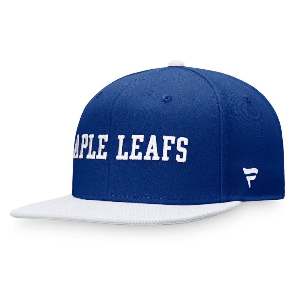Toronto Maple Leafs Fanatics Iconic Color Blocked Snapback Hat Outlet