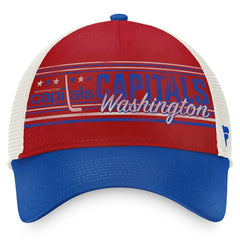 Washington Capitals Fanatics True Classic Retro Trucker Snapback Hat Outlet