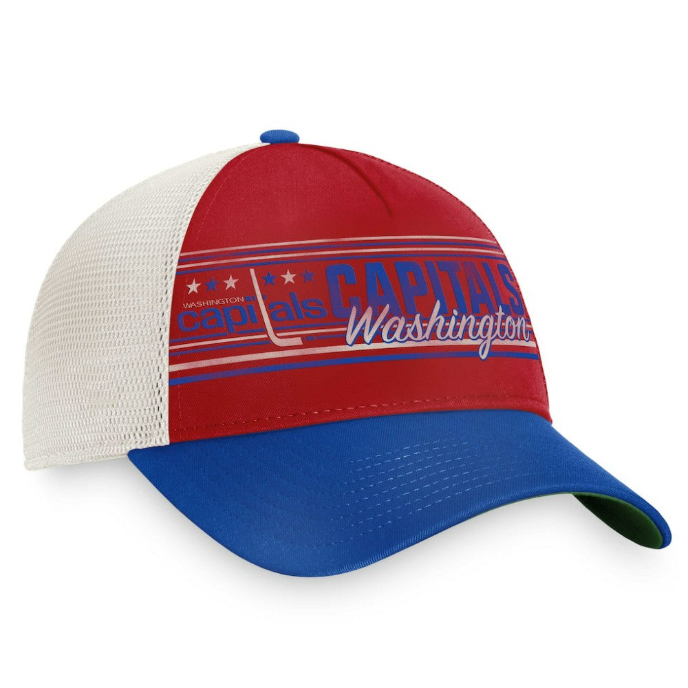 Washington Capitals Fanatics True Classic Retro Trucker Snapback Hat Outlet