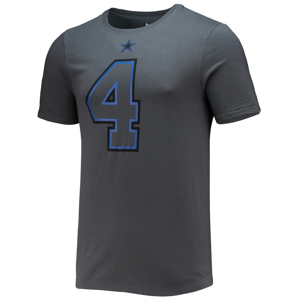 Dallas Cowboys Nike Dak Prescott  Player Name & Number T-Shirt