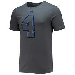 Dallas Cowboys Nike Dak Prescott  Player Name & Number T-Shirt