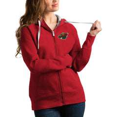 Minnesota Wild Antigua Women's Victory Full-Zip Hoodie Discount