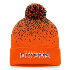 Philadelphia Flyers Fanatics Iconic Gradient Cuffed Knit Hat with Pom Outlet
