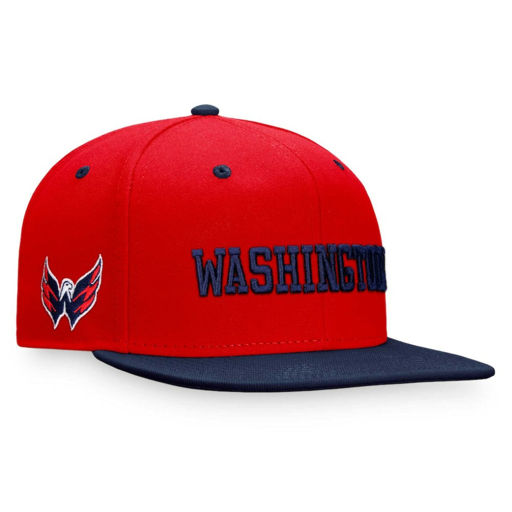 Washington Capitals Fanatics Heritage City Two-Tone Snapback Hat On Sale
