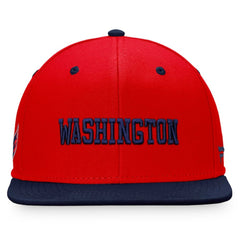 Washington Capitals Fanatics Heritage City Two-Tone Snapback Hat On Sale