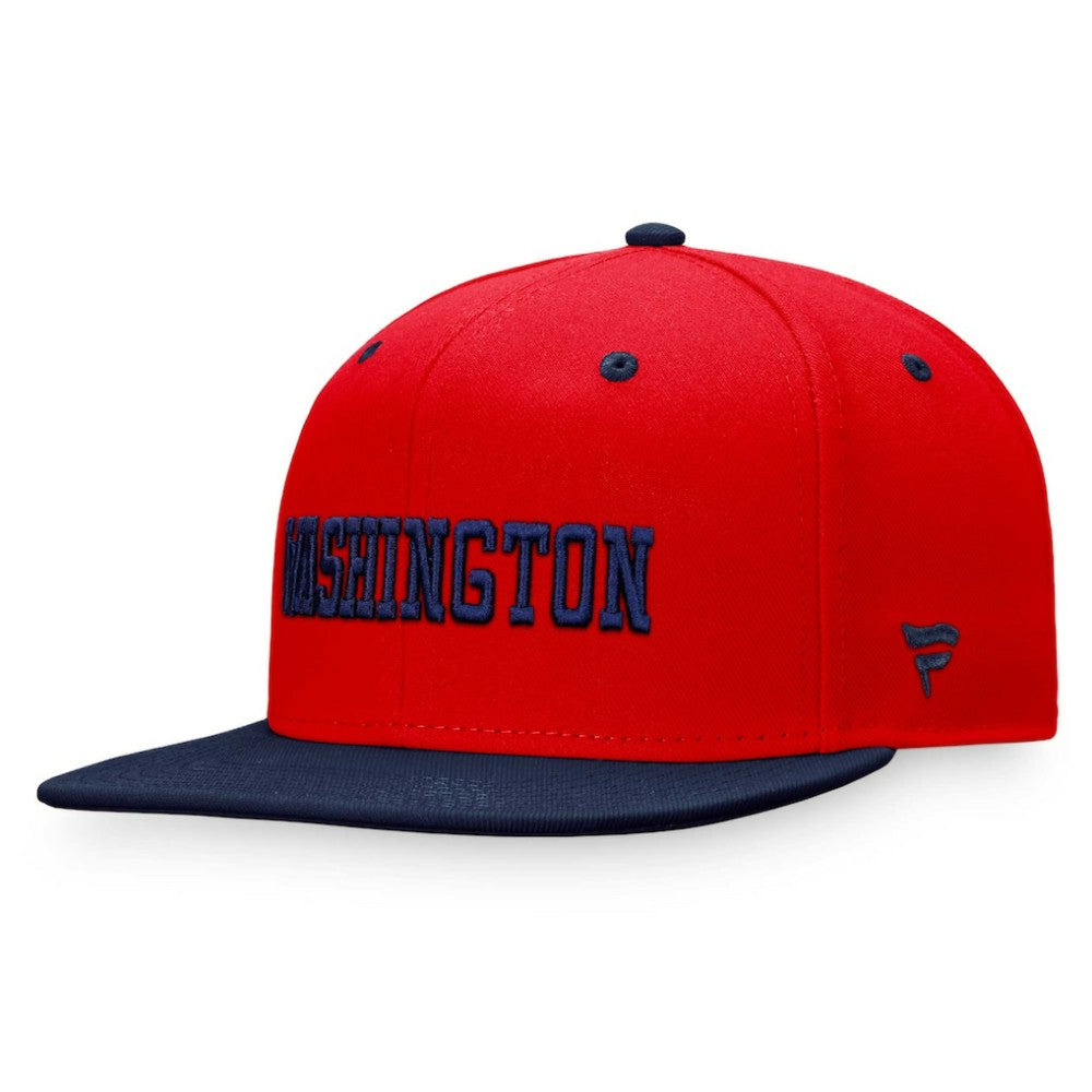 Washington Capitals Fanatics Heritage City Two-Tone Snapback Hat On Sale
