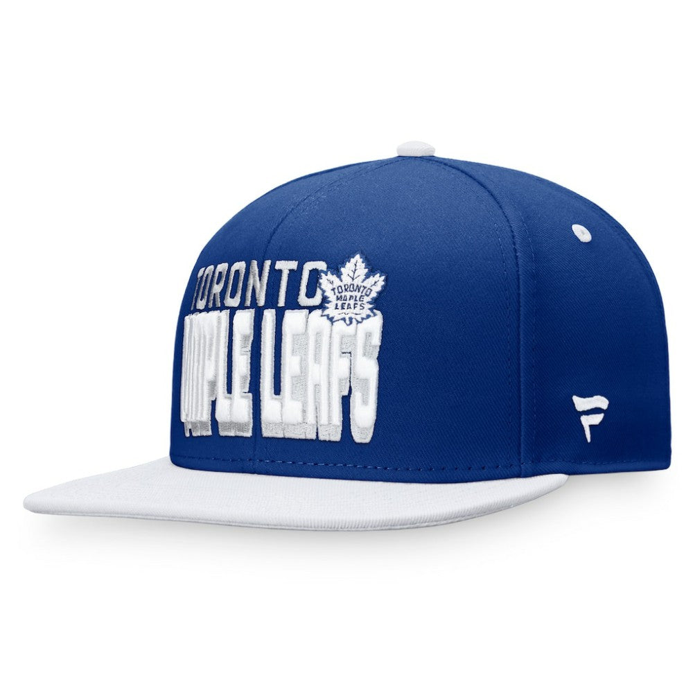 Toronto Maple Leafs Fanatics Heritage Retro Two-Tone Snapback Hat On Sale