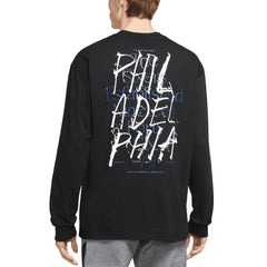 Philadelphia 76ers Courtside Established City Max90 Long Sleeve T-Shirt On Sale