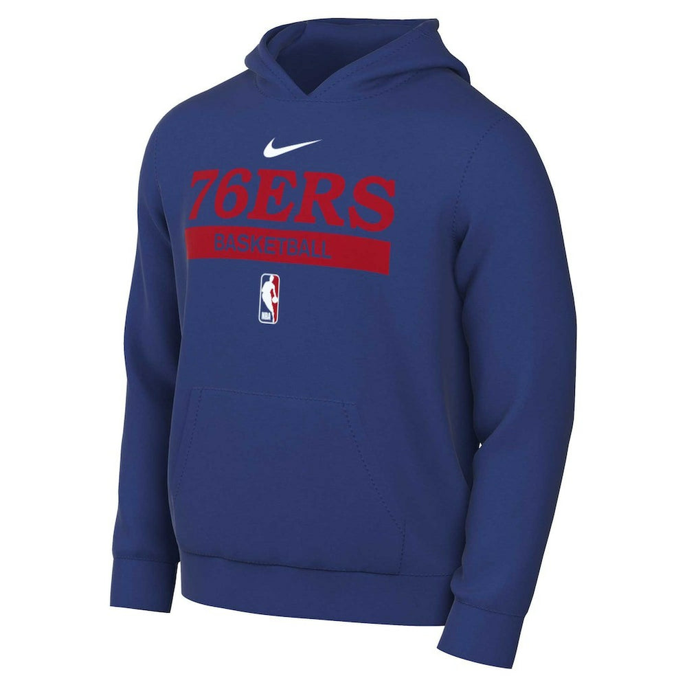 Philadelphia 76ers 2022/23 Spotlight On-Court Practice Performance Pullover Hoodie On Sale
