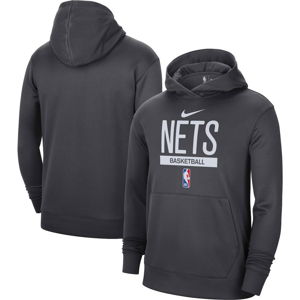 Brooklyn Nets 2022/23 Spotlight On-Court Practice Performance Pullover Hoodie On Sale
