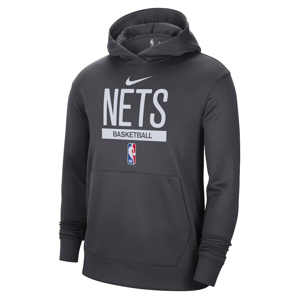 Brooklyn Nets 2022/23 Spotlight On-Court Practice Performance Pullover Hoodie On Sale