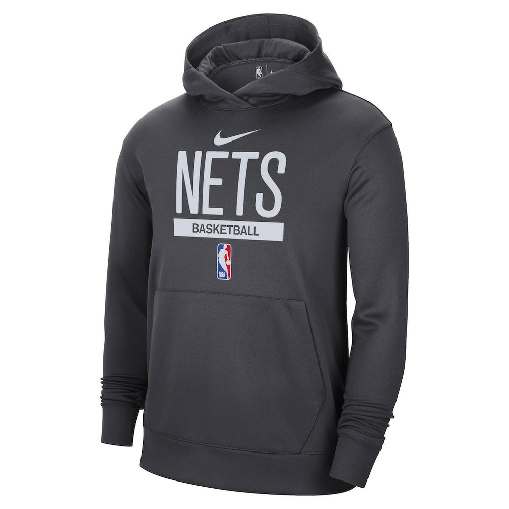Brooklyn Nets 2022/23 Spotlight On-Court Practice Performance Pullover Hoodie On Sale