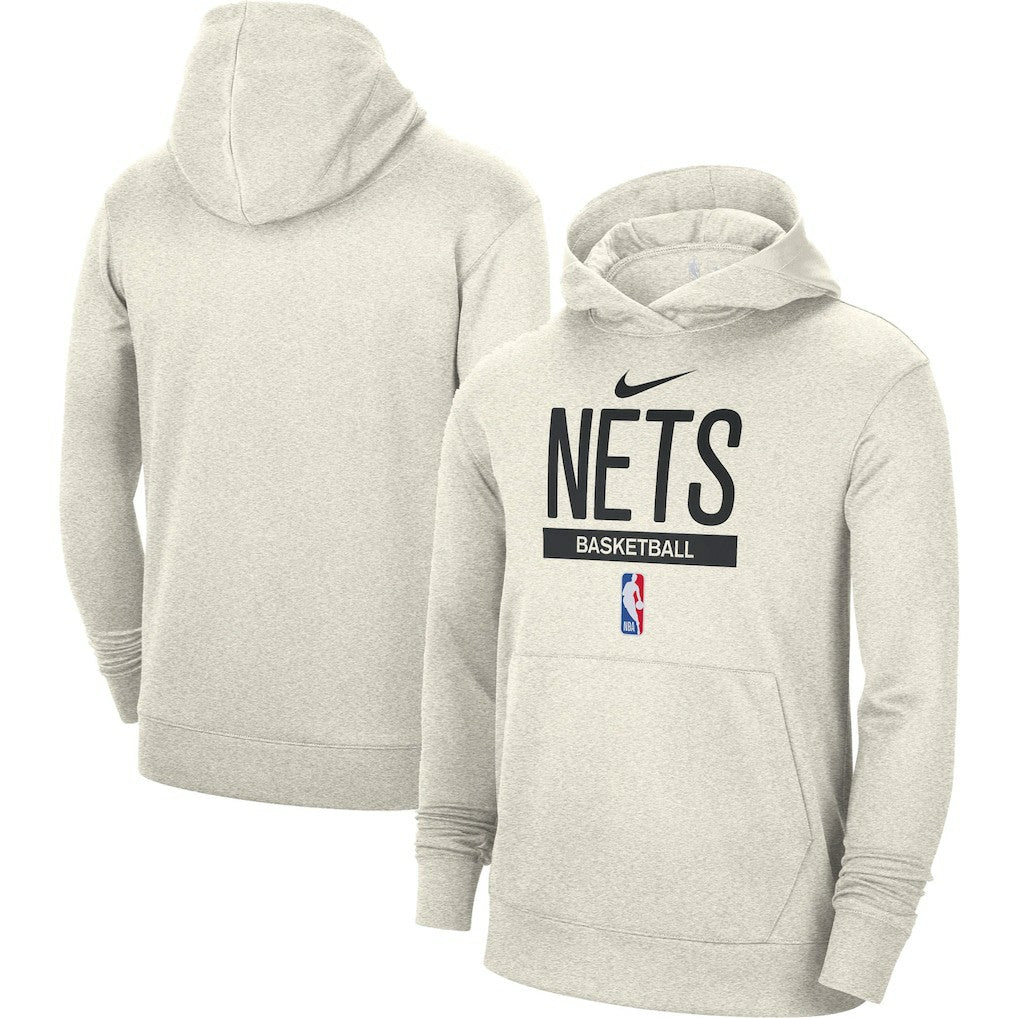Brooklyn Nets 2022/23 Spotlight On-Court Practice Performance Pullover Hoodie New