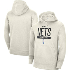 Brooklyn Nets 2022/23 Spotlight On-Court Practice Performance Pullover Hoodie New