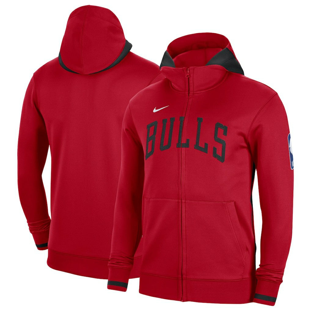 Chicago Bulls Authentic Showtime Performance Full-Zip Hoodie On Sale