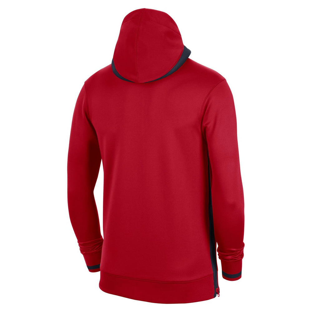 Washington Wizards Authentic Showtime Performance Full-Zip Hoodie On Sale