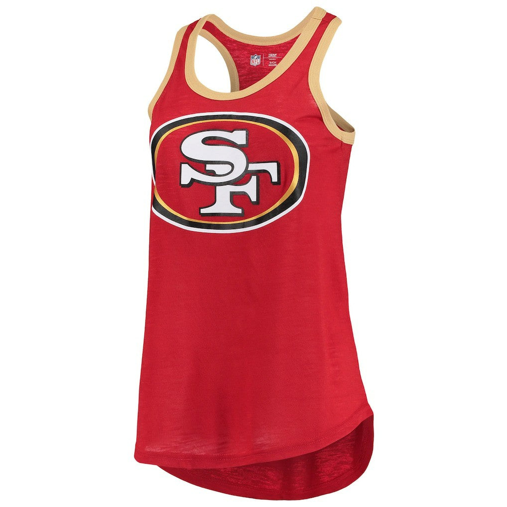 San Francisco 49ers  G-III 4Her by Carl Banks Women's Tater Burnout Tank Top