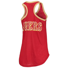 San Francisco 49ers  G-III 4Her by Carl Banks Women's Tater Burnout Tank Top
