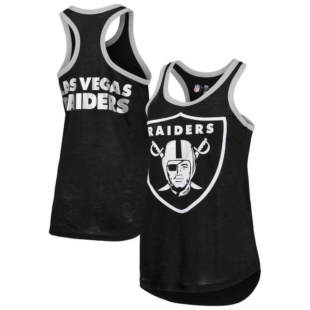 Las Vegas Raiders  G-III 4Her by Carl Banks Women's Tater Burnout Tank Top