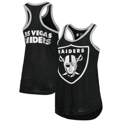Las Vegas Raiders  G-III 4Her by Carl Banks Women's Tater Burnout Tank Top