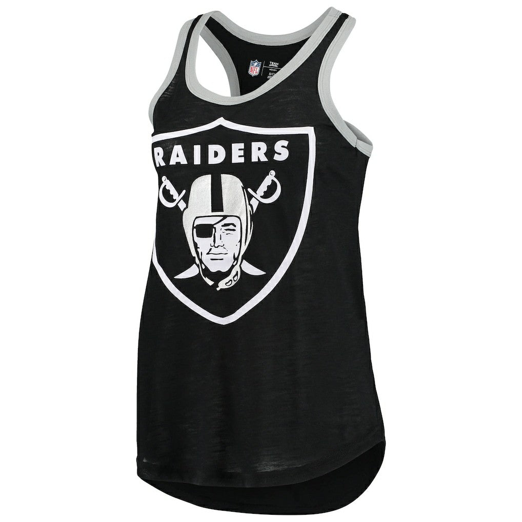 Las Vegas Raiders  G-III 4Her by Carl Banks Women's Tater Burnout Tank Top