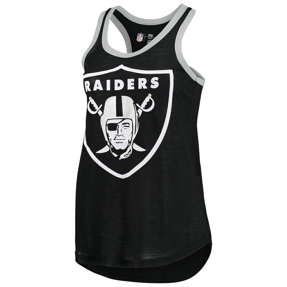 Las Vegas Raiders  G-III 4Her by Carl Banks Women's Tater Burnout Tank Top