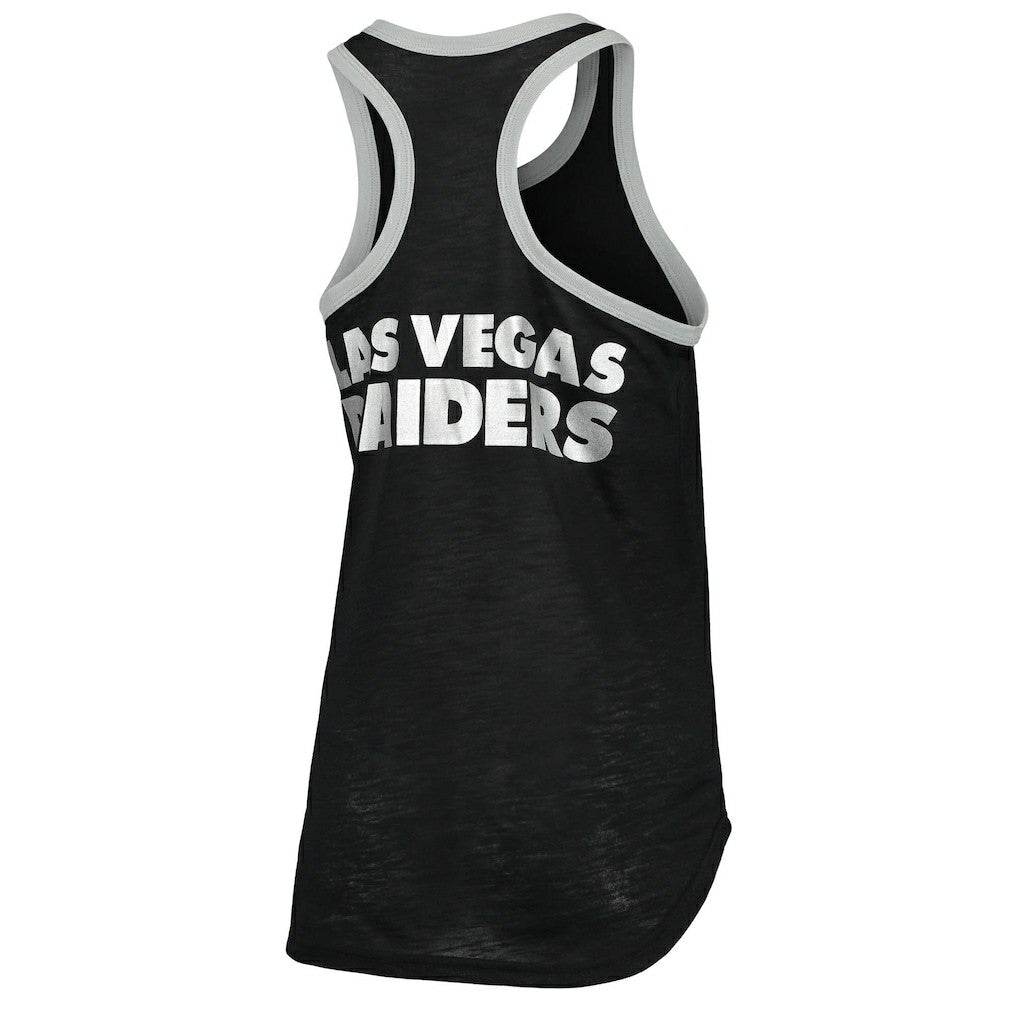Las Vegas Raiders  G-III 4Her by Carl Banks Women's Tater Burnout Tank Top
