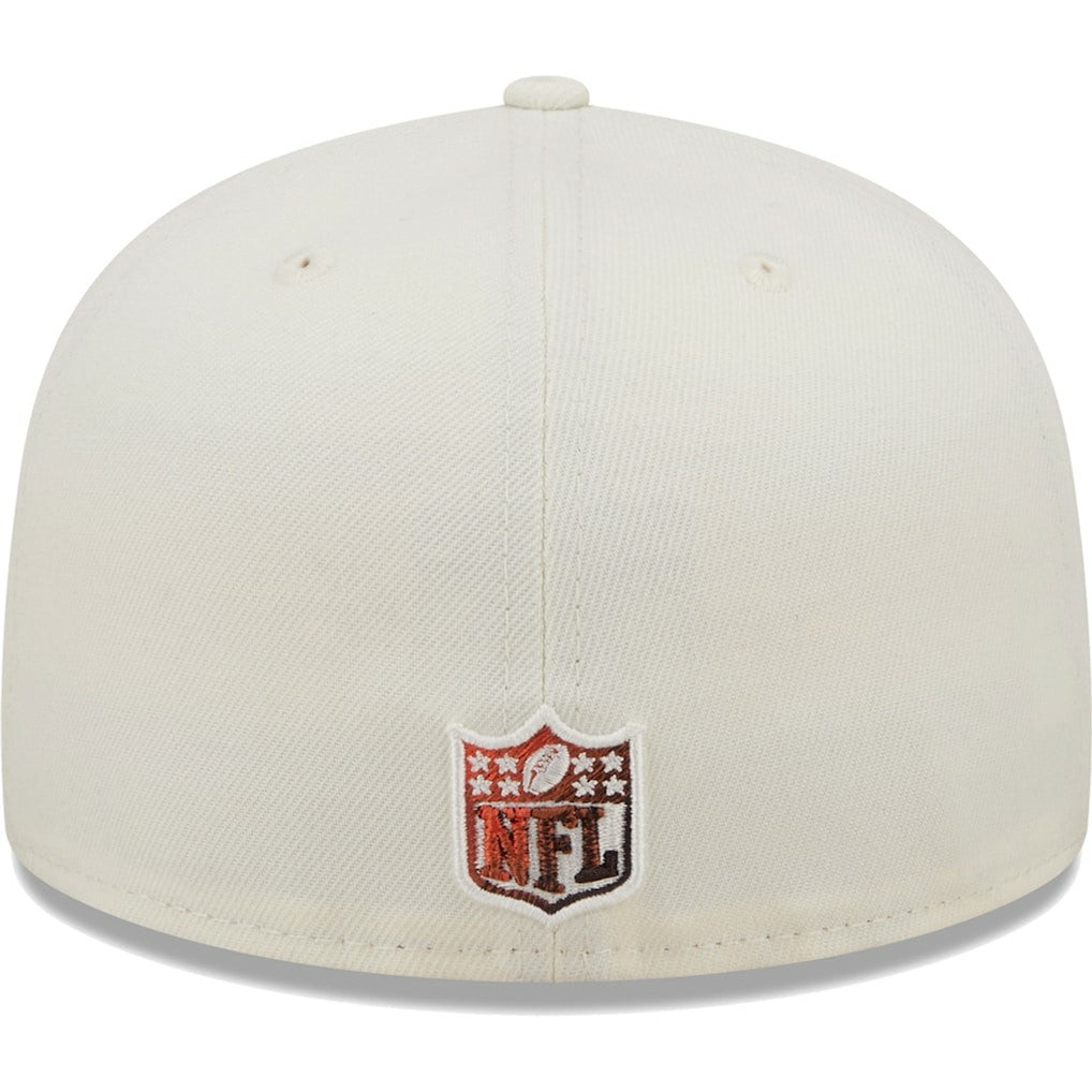 Cleveland Browns New Era Chrome Color Dim 59FIFTY Fitted Hat