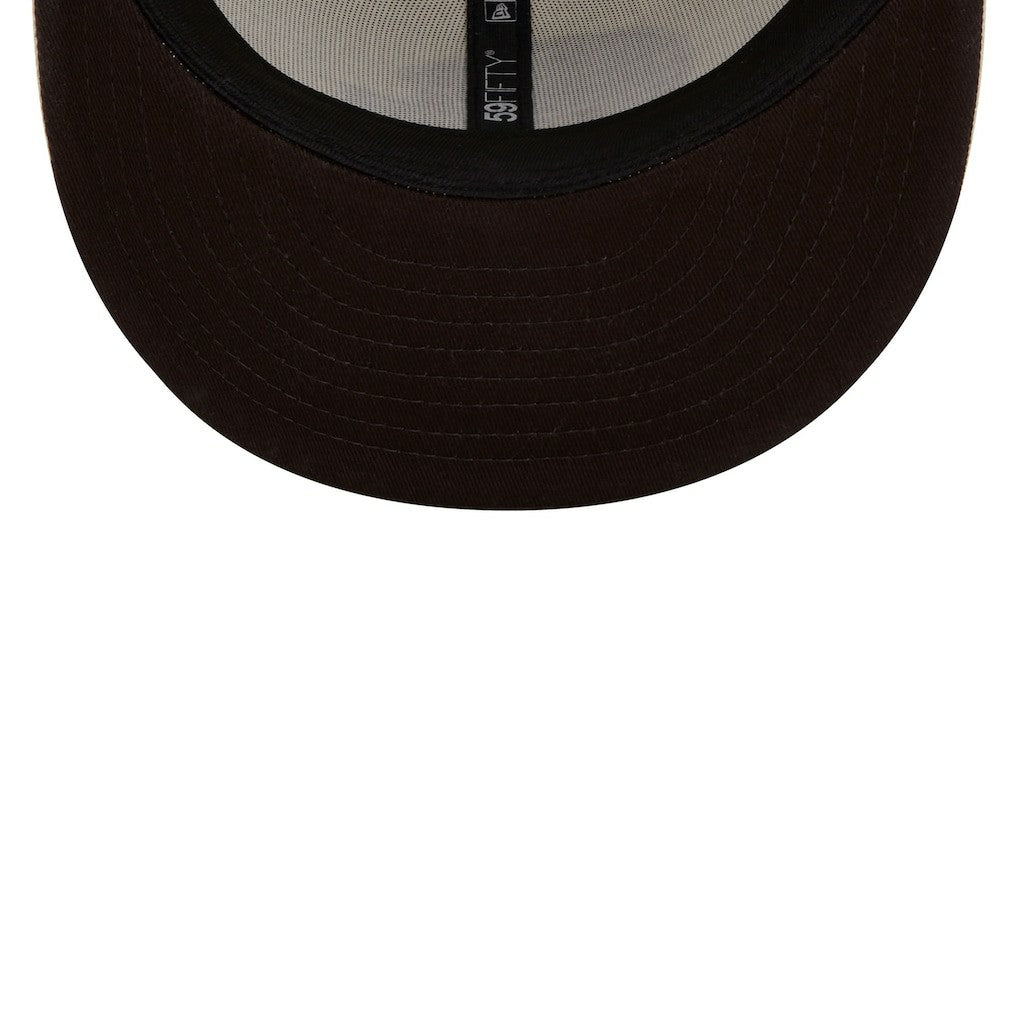 Cleveland Browns New Era Chrome Color Dim 59FIFTY Fitted Hat
