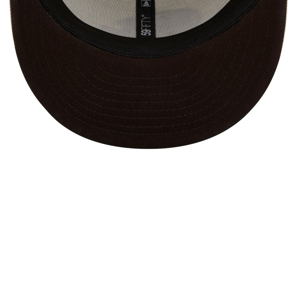 Cleveland Browns New Era Chrome Color Dim 59FIFTY Fitted Hat