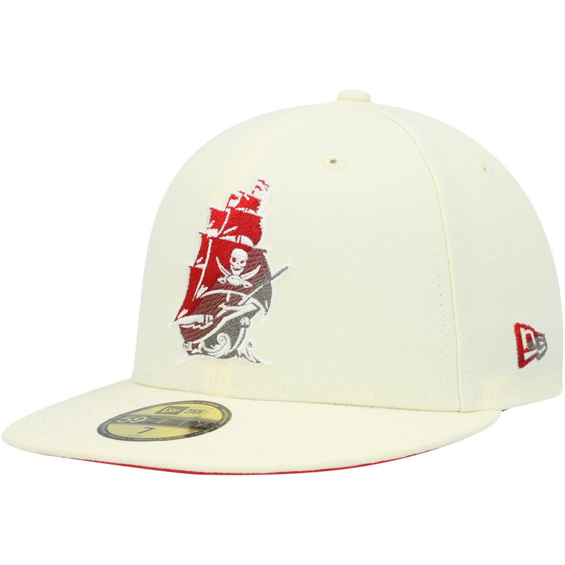 Tampa Bay Buccaneers New Era Chrome Color Dim 59FIFTY Fitted Hat