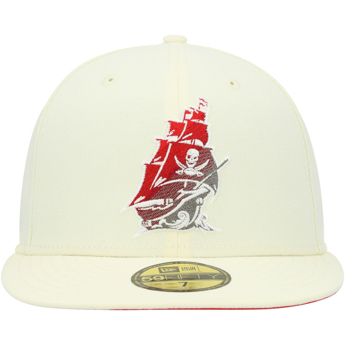 Tampa Bay Buccaneers New Era Chrome Color Dim 59FIFTY Fitted Hat