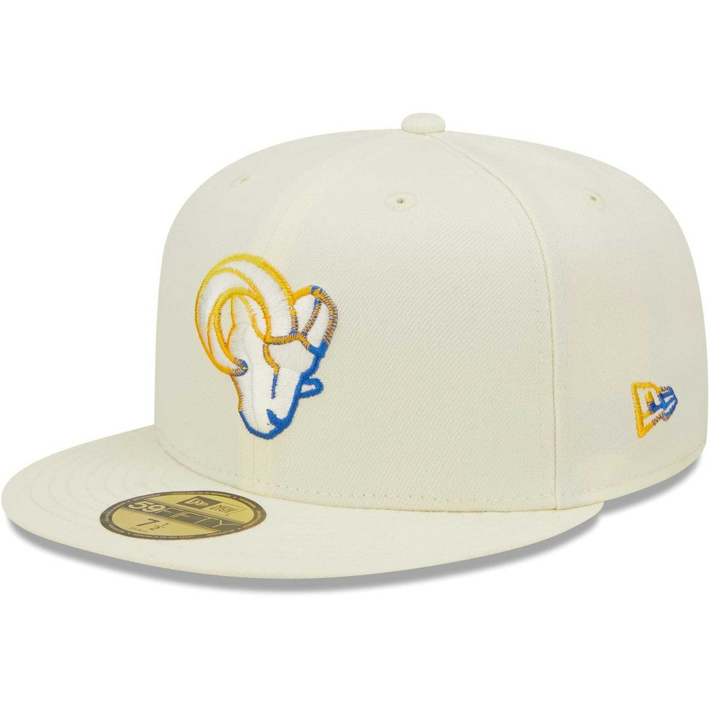 Los Angeles Rams New Era Chrome Color Dim 59FIFTY Fitted Hat