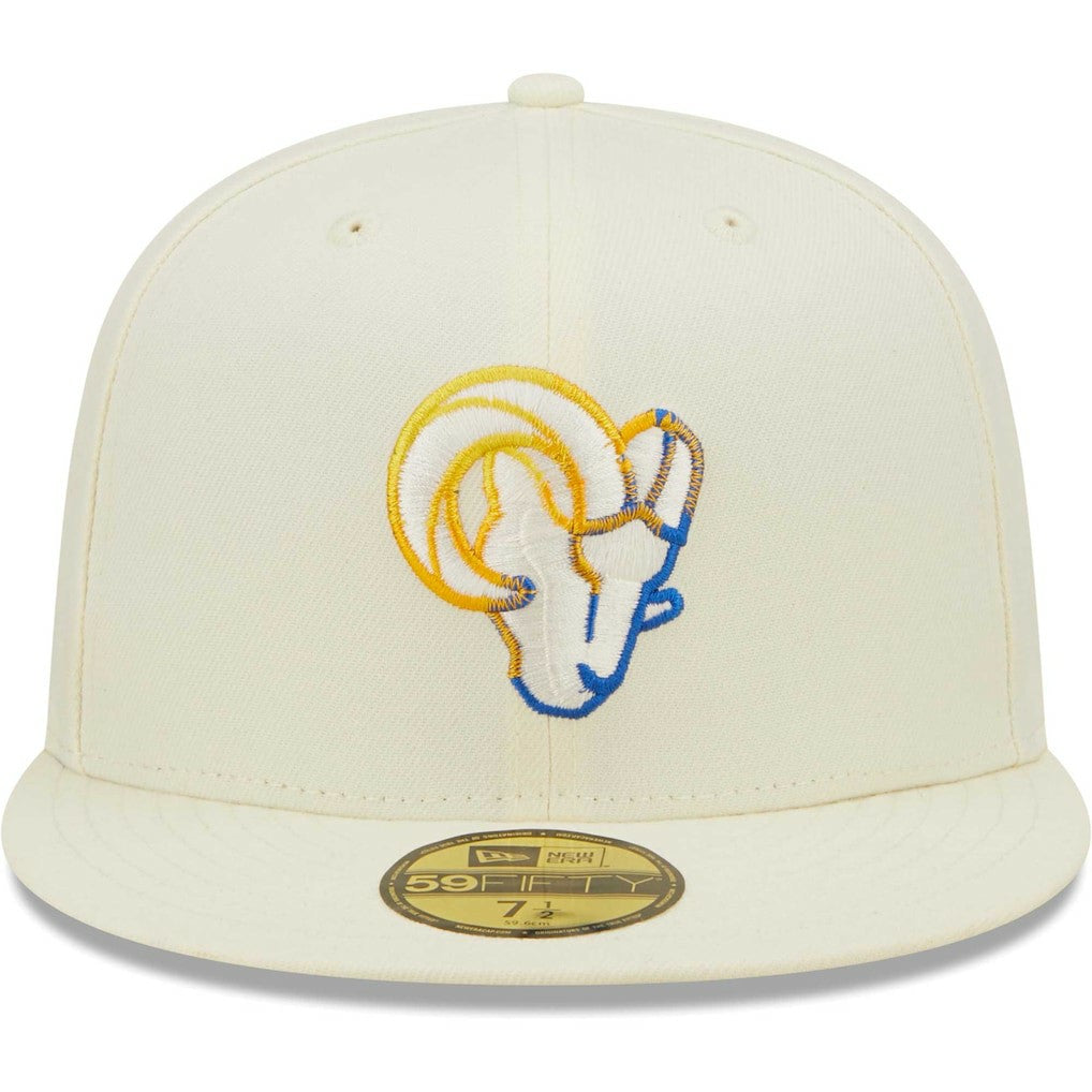 Los Angeles Rams New Era Chrome Color Dim 59FIFTY Fitted Hat