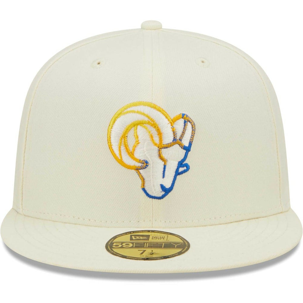 Los Angeles Rams New Era Chrome Color Dim 59FIFTY Fitted Hat