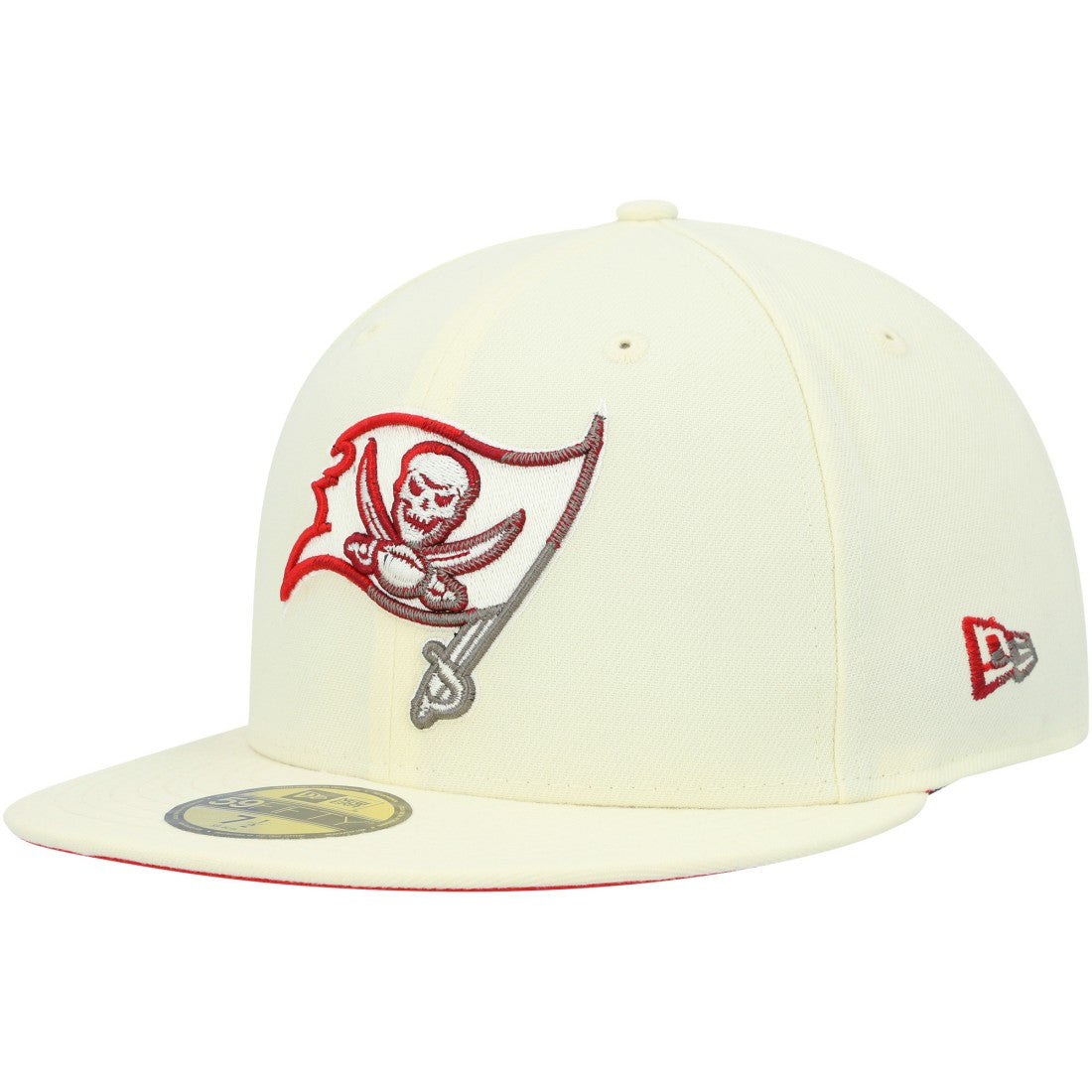 Tampa Bay Buccaneers New Era Chrome Color Dim 59FIFTY Fitted Hat