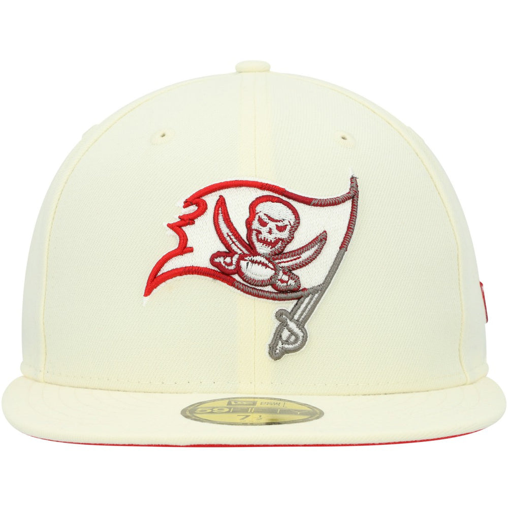 Tampa Bay Buccaneers New Era Chrome Color Dim 59FIFTY Fitted Hat