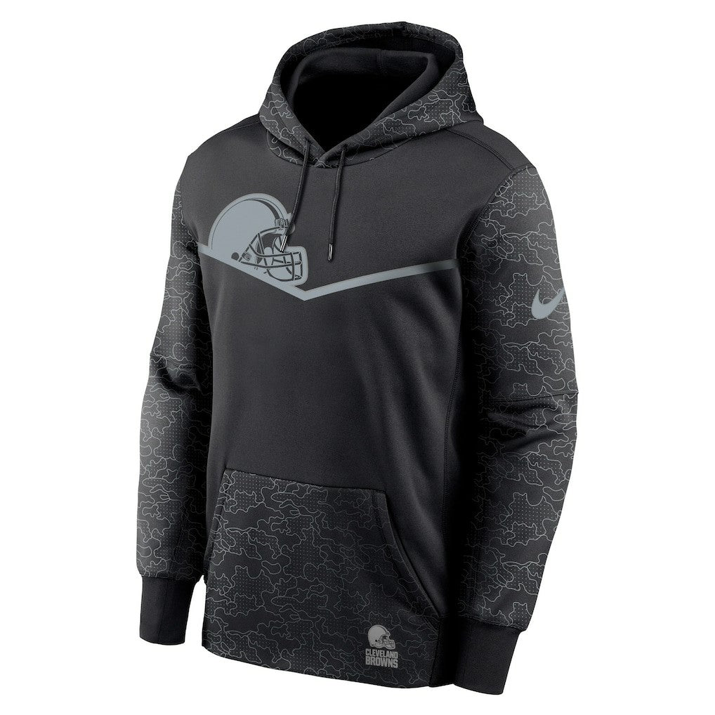 Cleveland Browns Nike RFLCTV Chevron Pullover Hoodie