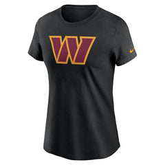 Washington Commanders Nike Women's Logo Cotton Essential T-Shirt