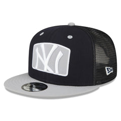 New York Yankees New Era Logo Zoom Trucker 9FIFTY Snapback Hat | MLB New